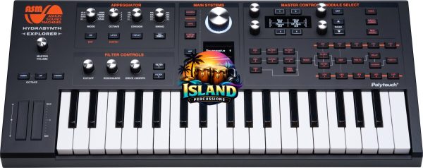 ASM Ashun Sound Machines Hydrasynth Explorer Synthesizer, 37-Key