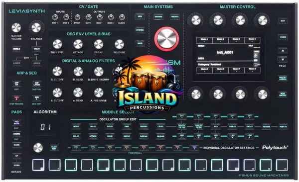 ASM Ashun Sound Machines Leviasynth Desktop Synthesizer