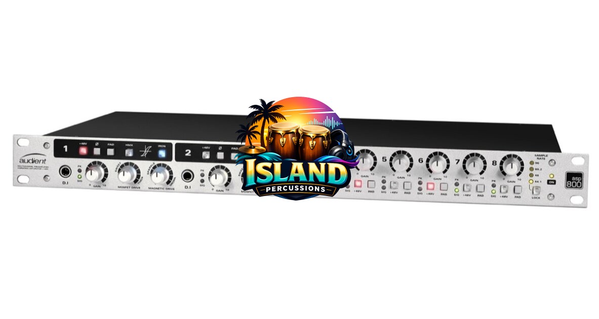 Audient ASP800 Microphone Preamplifier, 8-Channel