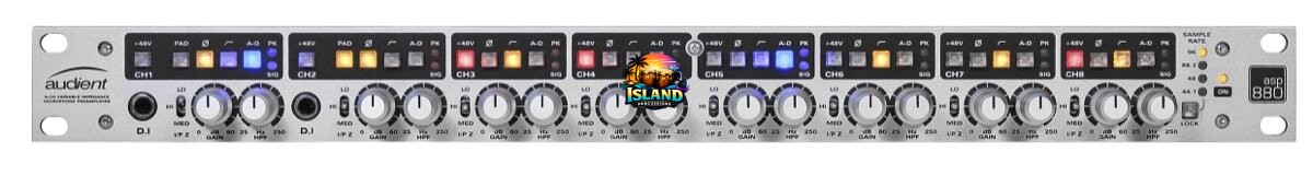 Audient ASP880 Microphone Preamplifier, 8-Channel