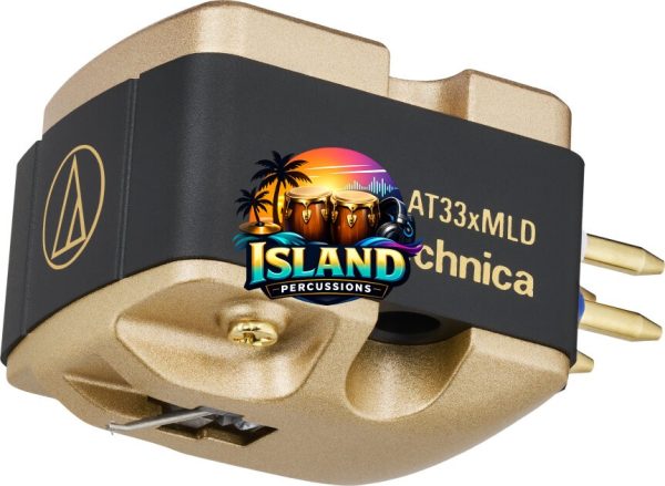 Audio-Technica AT33xMLD Dual Moving Coil Cartridge, Microlinear with Duralumin Cantilever