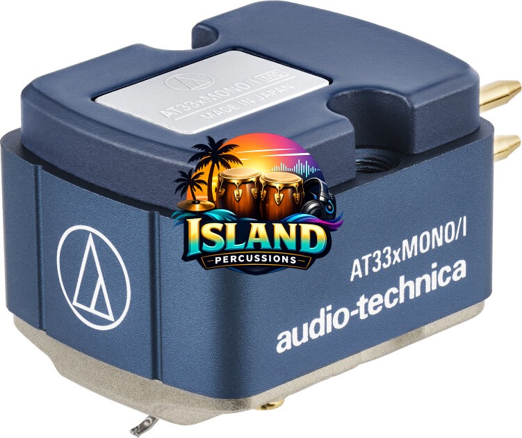 Audio-Technica AT33xMONO/I Dual Moving-Coil Monaural Cartridge, Conical Nude