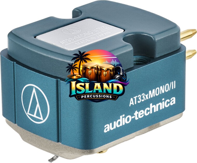 Audio-Technica AT33XMONO/II Dual Moving Coil Monaural Cartridge, Conical Nude