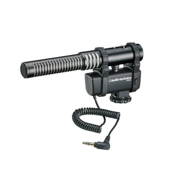 Audio-Technica AT8024 Mono/Stereo Camera Mount Microphone