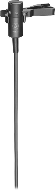 Audio-Technica AT831R Cardioid Condenser Lavalier Microphone with AT8533 Power Module