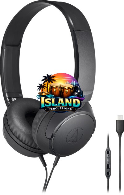 Audio-Technica ATH-S120C USB-C On-Ear Headphones