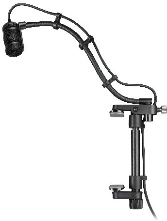 Audio-Technica ATM350GL Cardioid Condenser Instrument Microphone with Guitar Mounting System