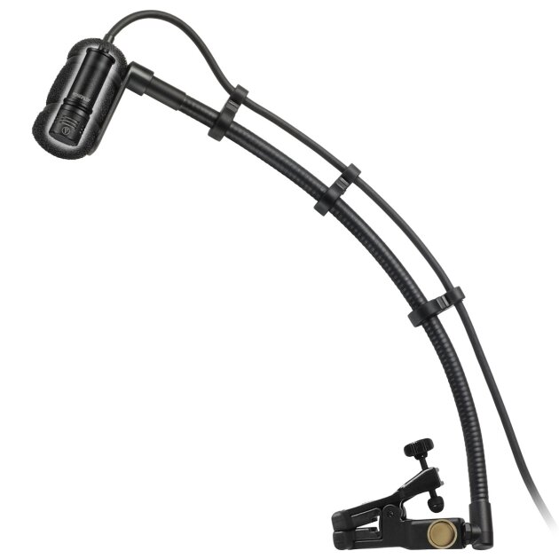 Audio-Technica ATM350UL Cardioid Condenser Instrument Microphone with Universal Clip-on Mounting System