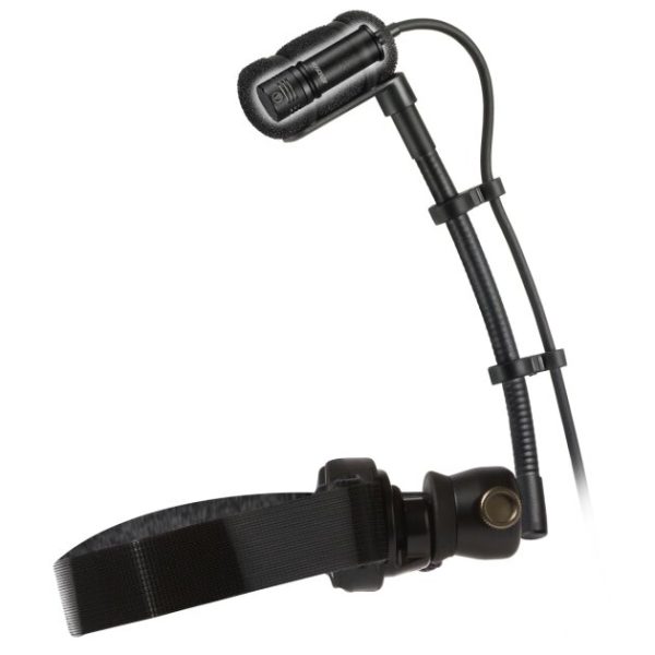Audio-Technica ATM350W Cardioid Condenser Instrument Microphone with Woodwind Mounting System