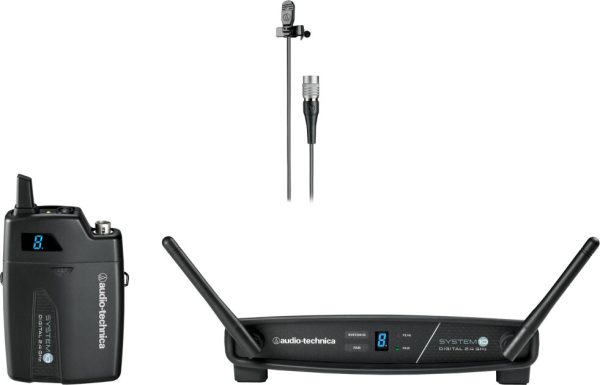Audio-Technica ATW-1101L System 10 Digital Wireless Lavalier Microphone System