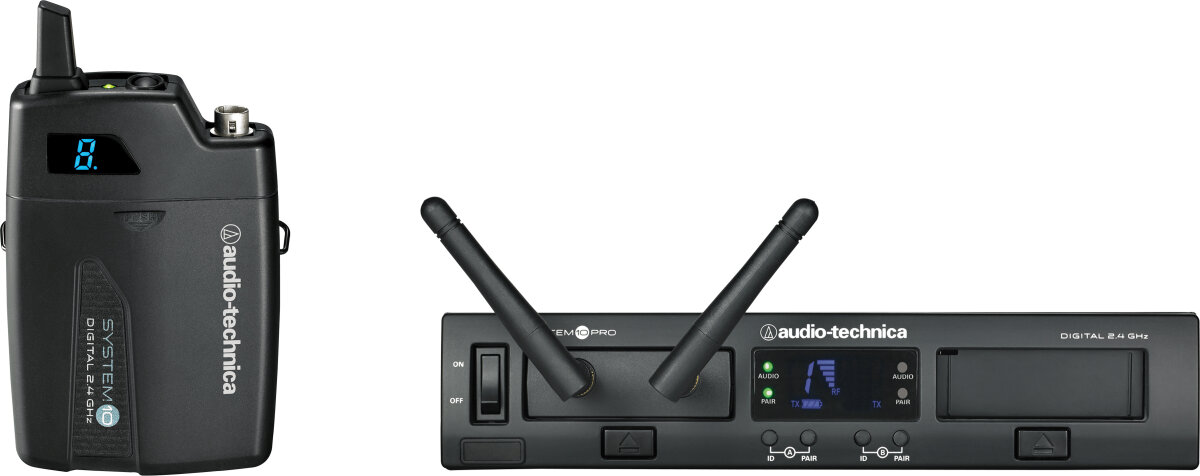 Audio-Technica ATW-1301 System 10 PRO Digital Wireless Bodypack System (2.4 GHz)