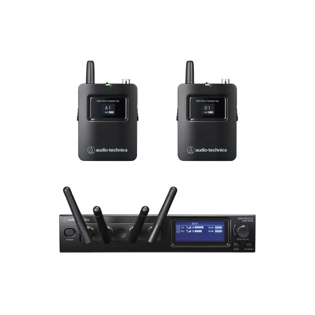 Audio-Technica ATW-1421 System 20 PRO Dual Bodypack Wireless Set