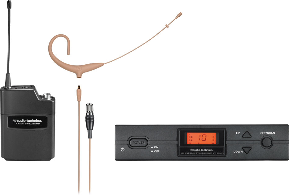 Audio-Technica ATW-2192xc 2000 Series Wireless Headworn Microphone System