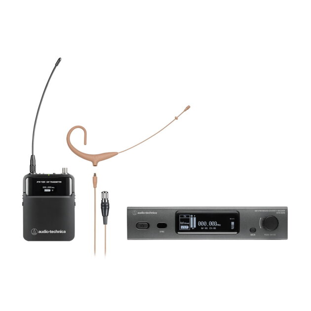 Audio-Technica ATW-3211/892X 3000 Series Wireless Headworn Microphone System