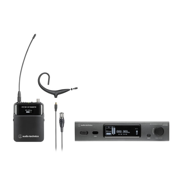 Audio-Technica ATW-3211/893X 3000 Series Wireless Headworn Microphone System