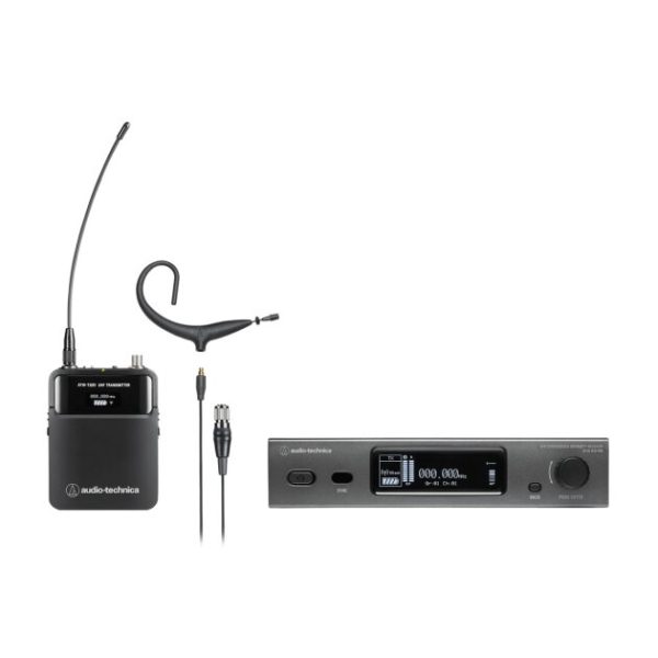 Audio-Technica ATW-3211N893X 3000 Series Wireless Headworn Microphone System (Network-Enabled)