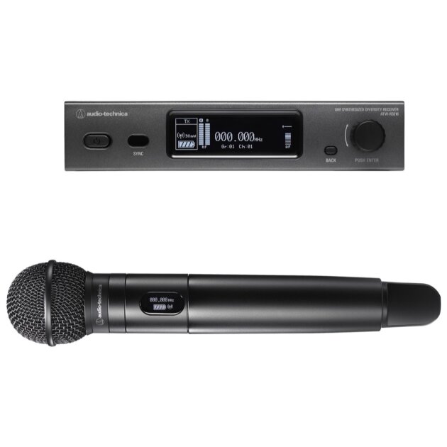 Audio-Technica ATW-3212/C510 Fourth-Generation 3000 Series Wireless Vocal Microphone System