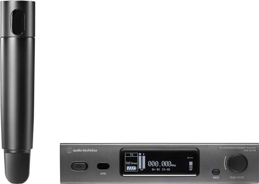Audio-Technica ATW-3212N 3000 Series Wireless Handheld Transmitter System (Network-Enabled)