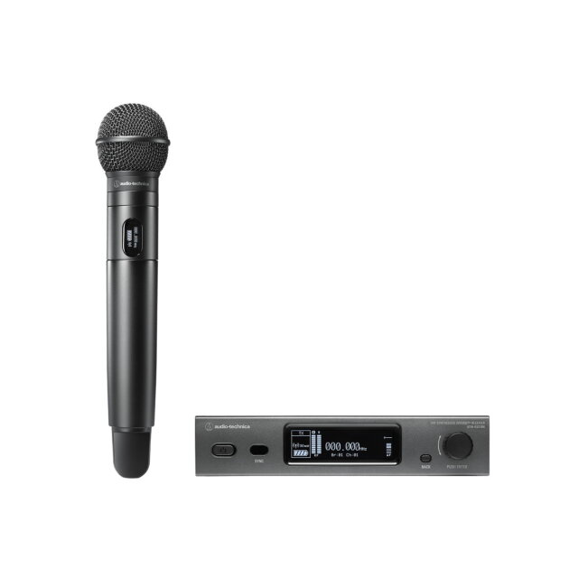 Audio-Technica ATW-3212NC510 3000 Series Wireless Handheld Microphone System (Network-Enabled)