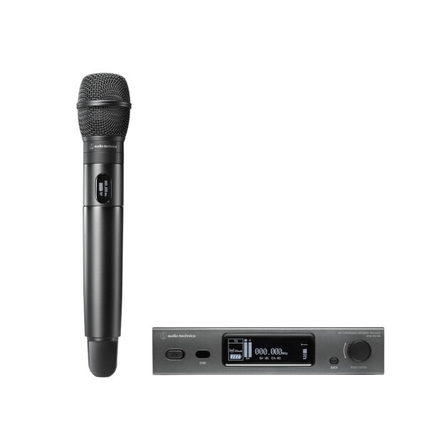 Audio-Technica ATW-3212NC710 3000 Series Wireless Handheld Microphone System (Network-Enabled)