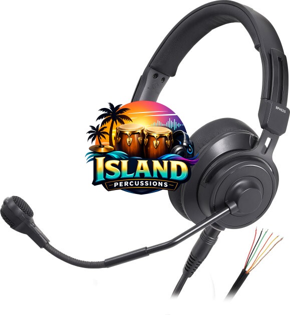 Audio-Technica BPHS2Sa Single-Ear Broadcast Headset (with Dynamic Mic, 3-pin XLR-M Mic Cable and 1/4" Headphone Cable)