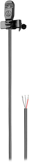 Audio-Technica MT830C Omnidirectional Condenser Lavalier Microphone (Unterminated)