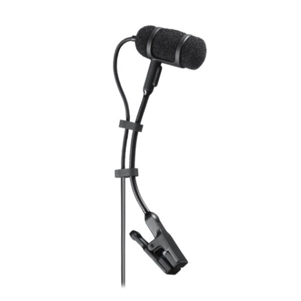 Audio-Technica PRO35cH Cardioid Condenser Clip-on Instrument Microphone for Wireless