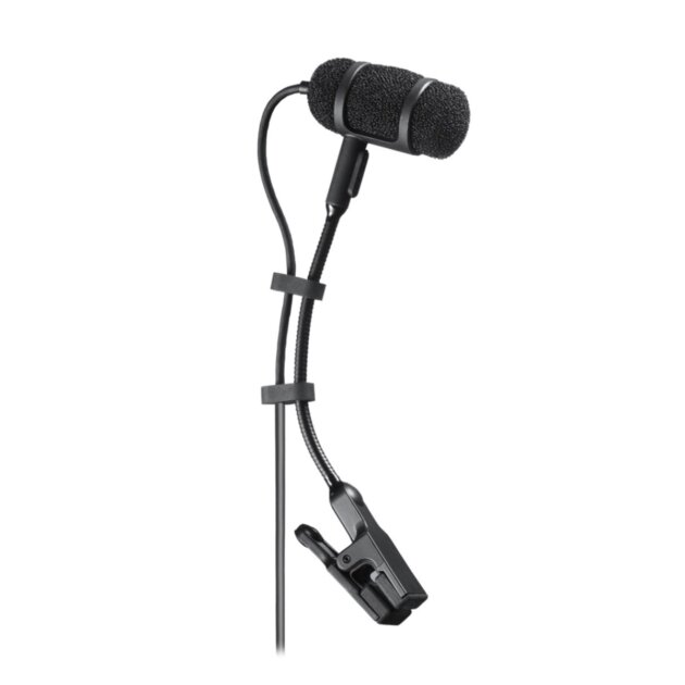 Audio-Technica PRO35cH Cardioid Condenser Clip-on Instrument Microphone for Wireless