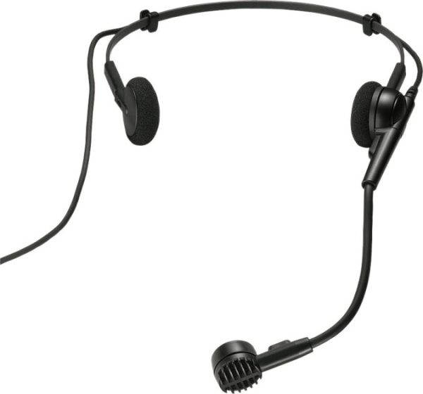 Audio-Technica PRO8HEcW Headworn Hypercardioid Dynamic Microphone with 4-Pin Connection
