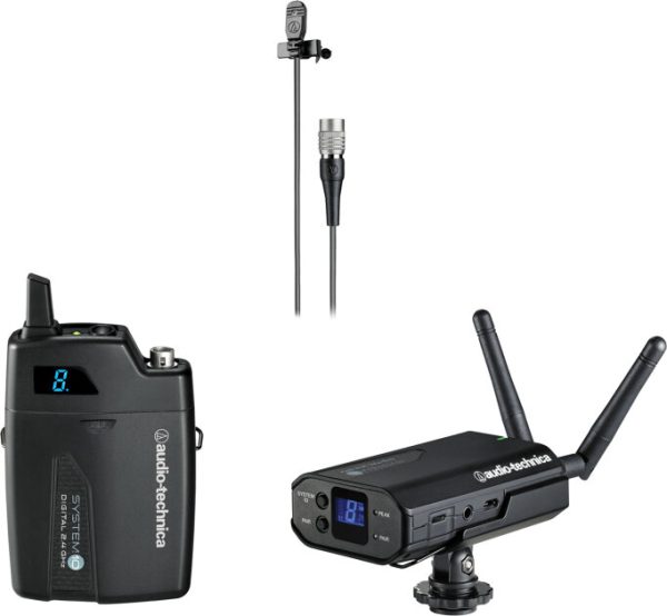 Audio-Technica System 10 ATW-1701/L Camera-Mount Wireless Lavalier Microphone System