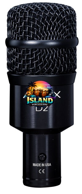 Audix D2 Dynamic Hypercardioid Instrument Microphone