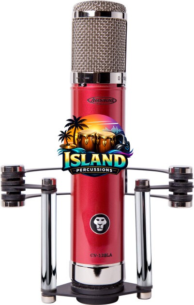 Avantone CV-12BLA Large-Diaphragm Multi-Pattern Tube Condenser Microphone