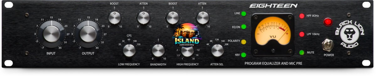 Black Lion Audio Eighteen Microphone Preamplifier/EQ Channel Strip