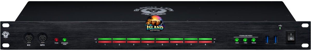 Black Lion Audio MIDI Eight 8x8 USB MIDI Interface