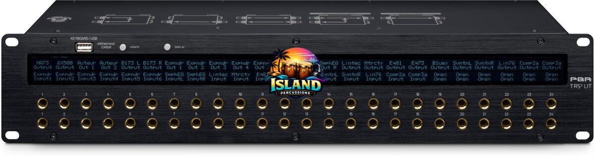 Black Lion Audio PBR TRS3-LIT 48-Point LED Patchbay