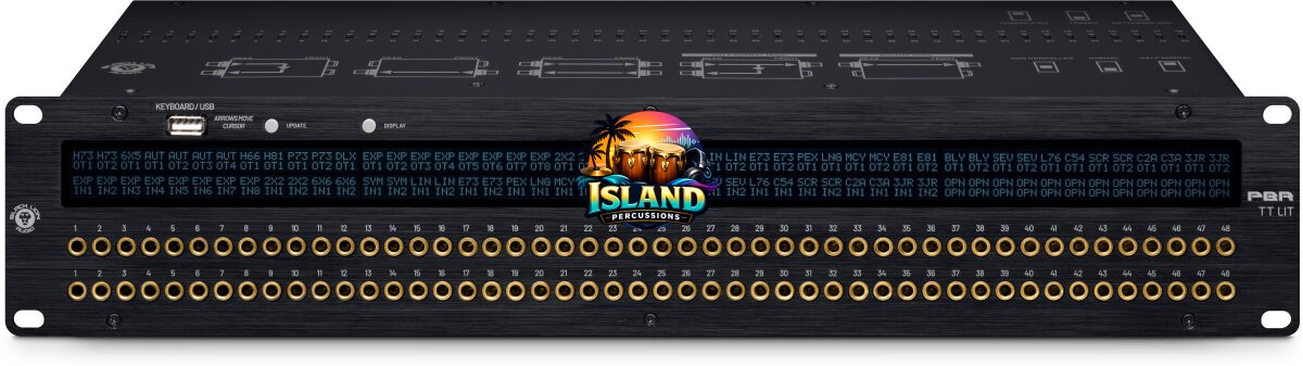 Black Lion Audio PBR TT-LIT 96-Point LED Patchbay