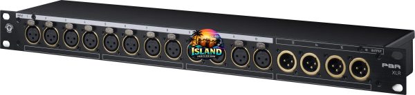 Black Lion Audio PBR XLR 12x4 16-Point XLR Patchbay