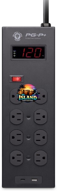 Black Lion Audio PGP-Plus Power Grid Outlet Strip and Surge Protector