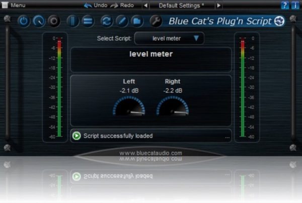 Blue Cat Audio Plug'n Script Audio Plug-in
