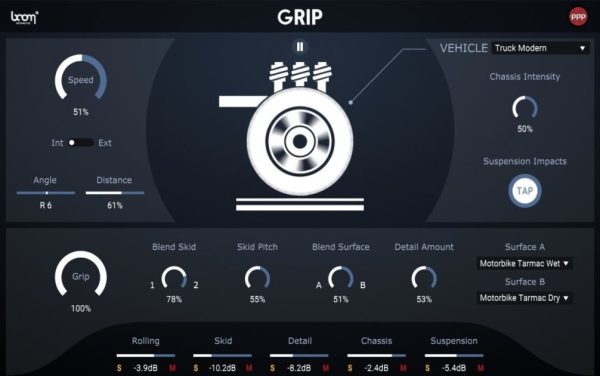BOOM Library GRIP Audio Plug-in