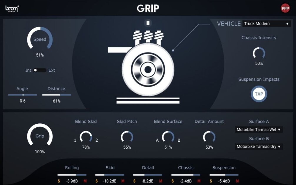 BOOM Library GRIP Audio Plug-in