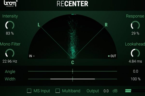 BOOM Library ReCenter Audio Plug-in