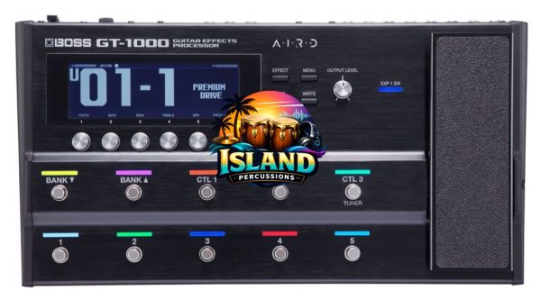 Boss GT-1000 Guitar Multi-Effects Pedal Board