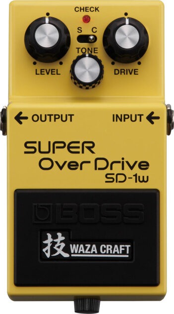Boss SD-1w Waza Craft Special Edition Super Overdrive Pedal