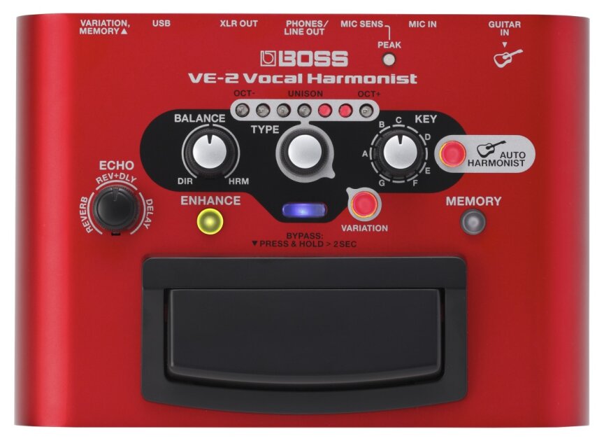 Boss VE-2 Vocal Harmonist Pedal