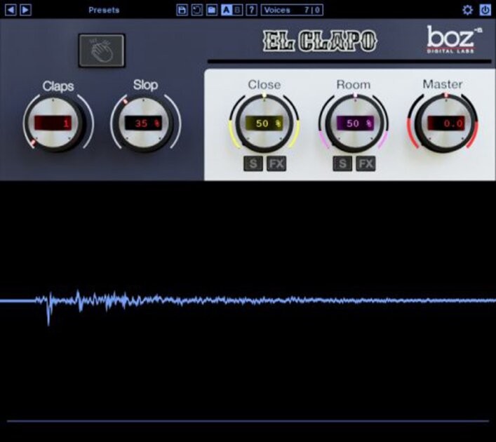 Boz Digital El Clapo Audio Plug-in