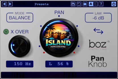 Boz Digital Pan Knob Audio Plug-in