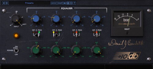 Boz Digital Plus 10dB Equalizer Audio Plug-in Software