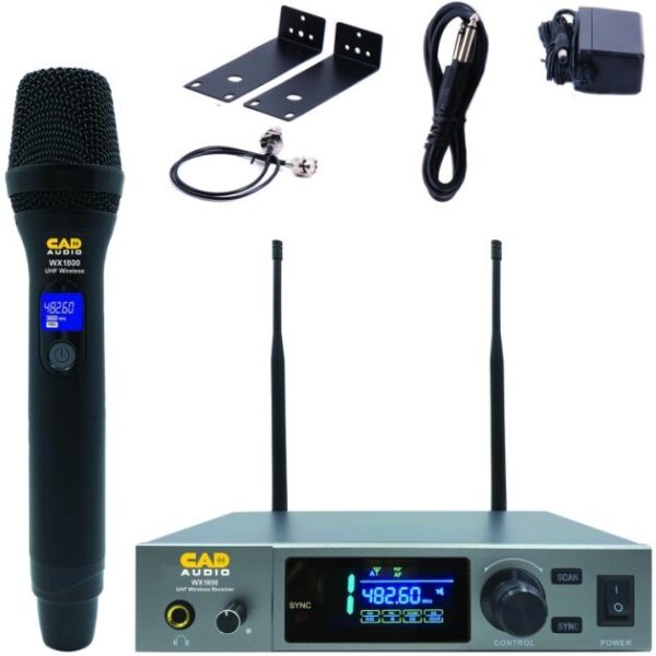 CAD Audio WX1800HH True Diversity UHF Wireless Handheld Microphone System
