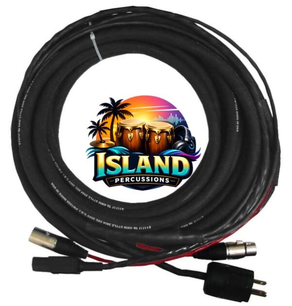 CBI IEC Power and 1X XLR Audio Cable